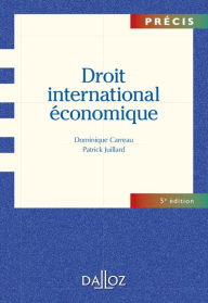 Title: Droit international économique, Author: Dominique Carreau