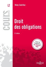 Title: Droit des obligations, Author: Reinhard Niederfeld