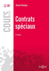 Title: Contrats spéciaux, Author: Daniel Mainguy