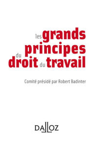 Title: Les grands principes du droit du travail, Author: Kapelle Alpsteebuebe