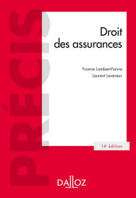 Title: Droit des assurances, Author: Yvonne Lambert-Faivre