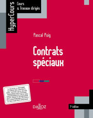 Title: Contrats spéciaux, Author: Pascal Puig