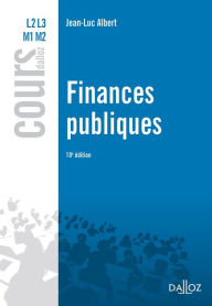 Title: Finances publiques, Author: Jean-Luc Albert