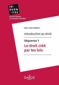 Title: Introduction au droit - Séquence 1. Le droit créé par les lois, Author: Simply Swing