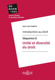 Title: Introduction au droit - Séquence 8. Unité et diversité du droit, Author: Simply Swing