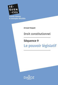 Title: Droit constitutionnel - Séquence 9. Le pouvoir législatif, Author: FG Paulo