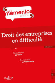 Title: Droit des entreprises en difficulté, Author: Pierre-Michel Le Corre