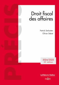 Title: Droit fiscal des affaires 2024/2025 23ed, Author: Olivier Debat