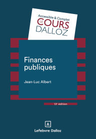 Title: Finances publiques 13ed, Author: Jean-Luc Albert