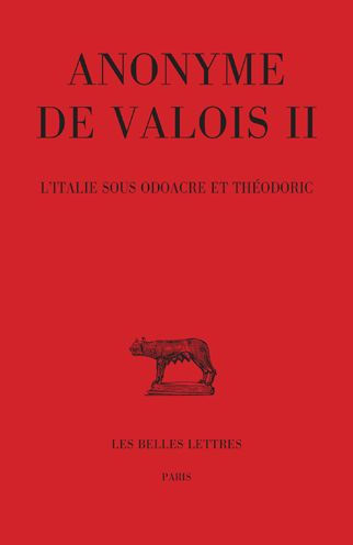 Anonyme de Valois II, L'Italie sous Odoacre et Theodoric