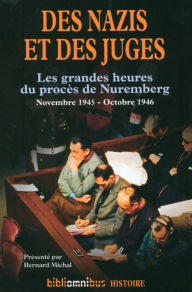 Title: Des nazis et des juges, Author: Bernard Michal