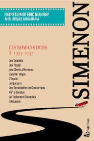 Title: Les Romans durs, Tome 2, Author: Georges Simenon