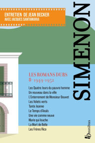 Title: Les Romans durs : Tome 8, Author: Georges Simenon