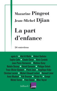 Title: La part d'enfance, Author: Mazarine Pingeot