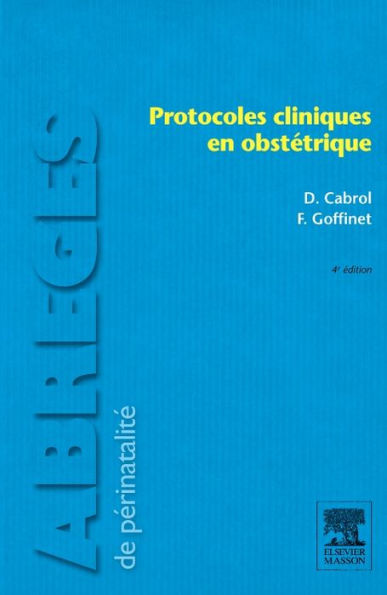 Protocoles cliniques en obstétrique