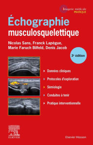 Title: Echographie musculosquelettique, Author: Nicolas Sans