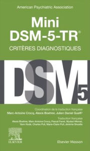 Title: Mini DSM-5-TR - Critères diagnostiques, Author: American Psychiatric Association