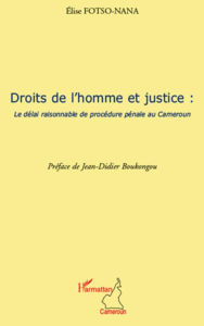 Title: Droits de l'homme et justice: Le délai de procédure pénale au Cameroun, Author: Elise Espérance Nana