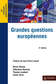 Title: Grandes questions européennes: Concours administratifs - IEP, Author: Bruno Alomar