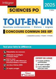 Title: Sciences Po - Concours commun des IEP 2025 - Tout-en-un: Questions contemporaines - Histoire - Anglais - 21 sujets corrigés, Author: Paul Leitch