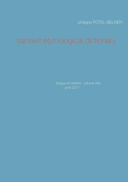 Sanskrit etymological dictionary