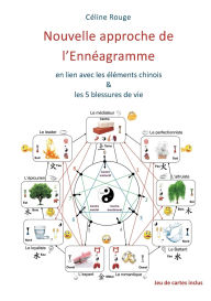 Title: Nouvelle approche de l'Ennï¿½agramme: en lien avec les ï¿½lï¿½ments chinois et les 5 blessures de vie, Author: Cïline Rouge