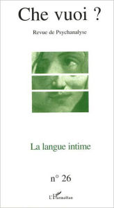 Title: La langue intime, Author: Editions L'Harmattan