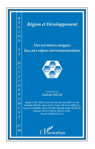 Title: Des territoires inégaux face aux enjeux environnementaux, Author: Editions L'Harmattan