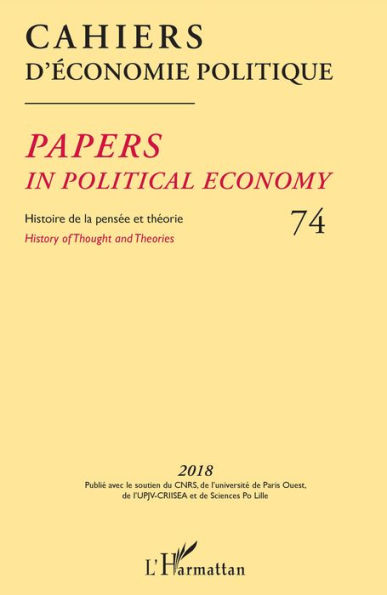 Cahiers d'économie politique 74: Histoire de la pensée en théorie
