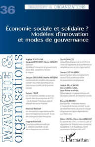 Title: Economie sociale et solidaire ? Modèles d'innovation et modes de gouvernance, Author: Editions L'Harmattan