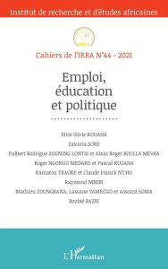 Title: Emploi, éducation et politique, Author: Editions L'Harmattan