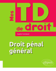 Title: Droit pénal général, Author: Sophie Corioland