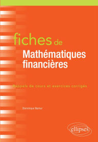 Title: Fiches de Mathématiques financières, Author: Dominique Namur