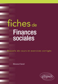 Title: Fiches de Finances sociales, Author: Messaoud Saoudi