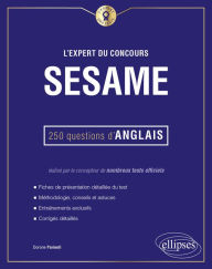 Title: L'Expert du concours SESAME - 250 questions d'anglais, Author: Dorone Parienti