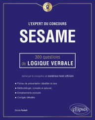 Title: L'Expert du concours SESAME - 300 questions de logique verbale, Author: Dorone Parienti