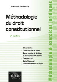 Title: Méthodologie du droit constitutionnel, Author: Jean-Paul Valette