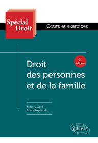 Title: Droit des personnes et de la famille, Author: Thierry Garé