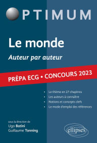 Title: Le monde ECG 2023 - Auteur par auteur, Author: Ugo Batini