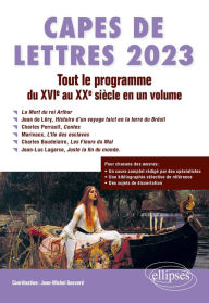 Title: CAPES de Lettres 2023: Tout le programme en un volume, Author: Jean-Michel Gouvard