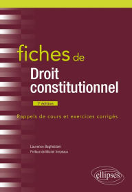 Title: Fiches de droit constitutionnel: À jour au 1er avril 2022, Author: Laurence Baghestani