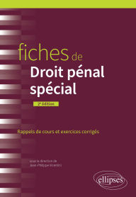 Title: Fiches de Droit pénal spécial: A jour au 15 mai 2024, Author: Collectif