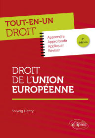 Title: Droit de l'Union européenne: A jour au 15 janvier 2025, Author: Solveig Henry