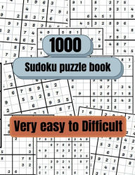 Title: 1000 Sudoku Puzzles very Easy to Difficult: Sudoku puzzle book for adults, Sudoku Book, Author: Ionop Books