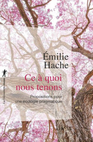 Title: Ce à quoi nous tenons, Author: Émilie Hache