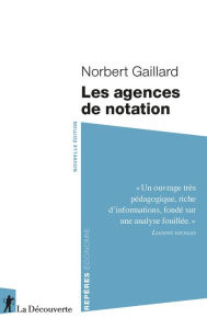 Title: Les agences de notation, Author: Norbert Gaillard