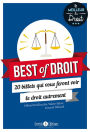 Best of droit: 20 billets qui vous feront voir le droit autrement