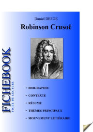 Title: Fiche de lecture Robinson Crusoé, Author: Daniel Defoe