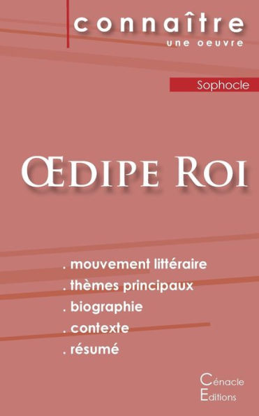 Fiche de lecture Odipe Roi de Sophocle (Analyse littéraire de référence et résumé complet)