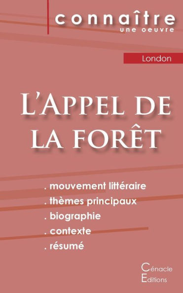 Fiche de lecture L'Appel de la forêt de Jack London (Analyse littéraire de référence et résumé complet)